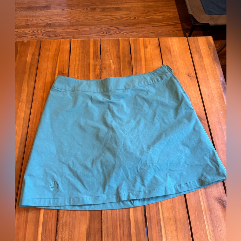 Teal Fjallraven Skort Women's Size Small